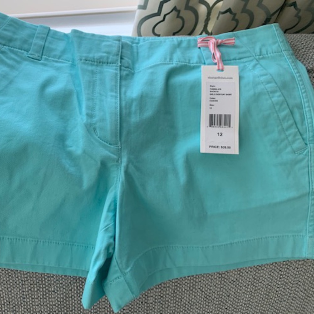 Aqua Vineyard Vines Shorts for Girls